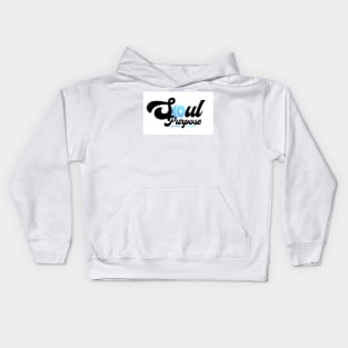 soul purpose NC BLUE LOGO Kids Hoodie